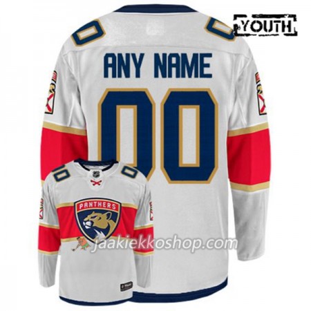 Lapsille NHL Florida Panthers Pelipaita Custom Adidas Valkoinen Authentic